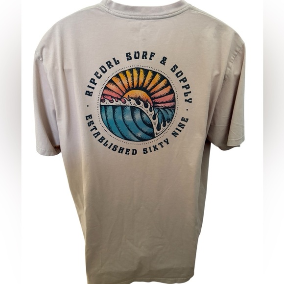 RIP CURL Surf & Supply Established ‘69 Tee Shirt Regular Fit Men 2XL XXL - Picture 1 of 6